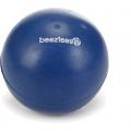 Rubber bal massief hondenspeeltje blauw 9 cm