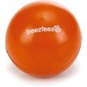 Rubber bal massief hondenspeeltje oranje 5 cm