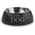 Hondenvoerbak rond Best Dog grijs 14 cm