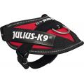 Julius-K9 IDC-Powertuig Baby 29-36cm rood