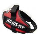 Julius-K9 IDC-Powertuig Mini 49-67cm rood