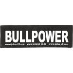 Julius-K9 tekstlabel Bullpower 11 x 3 cm
