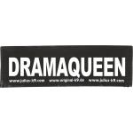 Julius-K9 tekstlabel Dramaqueen 11 x 3 cm