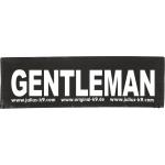 Julius-K9 tekstlabel Gentleman 11 x 3 cm