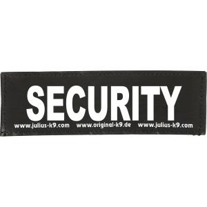 Julius-K9 tekstlabel Security 11 x 3 cm