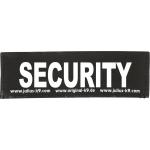 Julius-K9 tekstlabel Security 16 x 5 cm