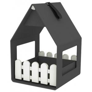 Landhaus Vogelvoederhuisje - antraciet